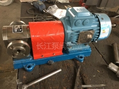 南京某在建化工项目用泵F系列不锈钢防腐齿轮泵